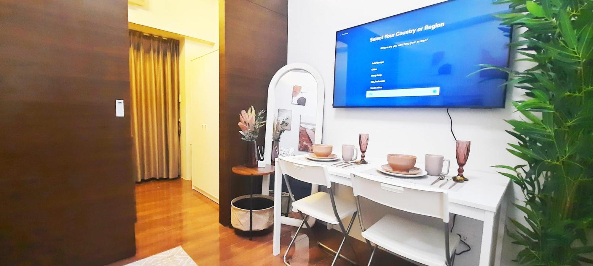 Stylish&Comfort Unit With Balcony In Air Makati Μακάτι Εξωτερικό φωτογραφία
