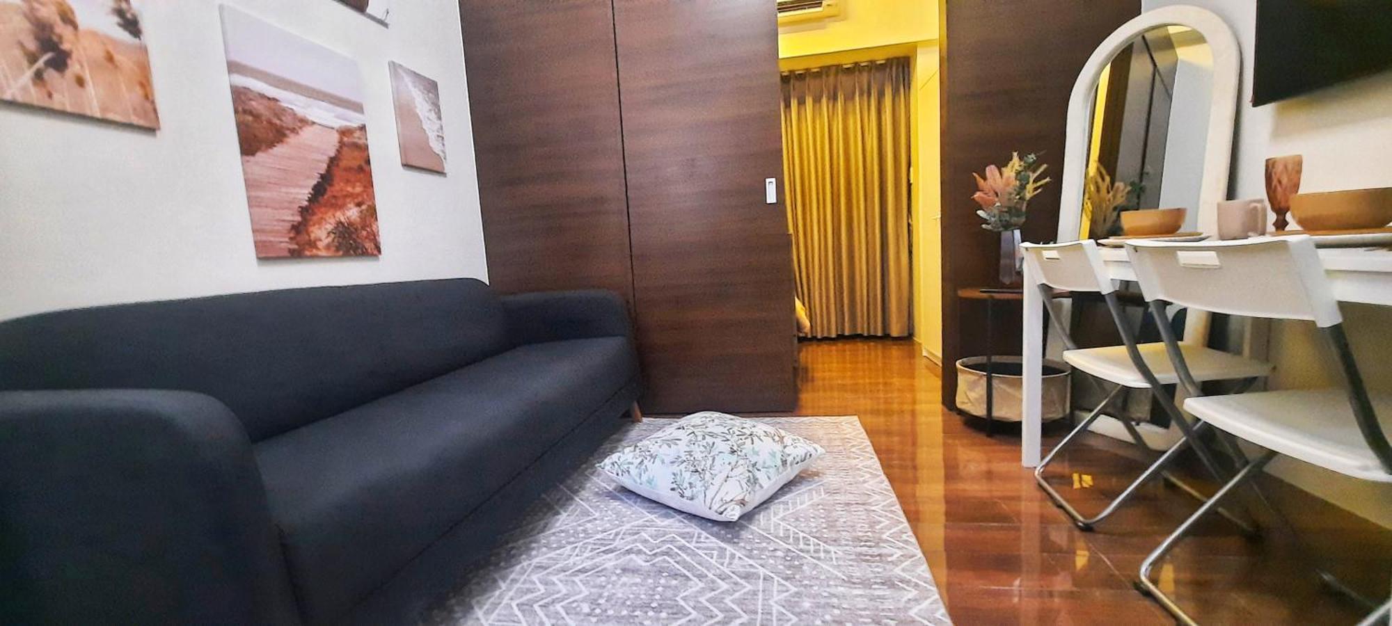Stylish&Comfort Unit With Balcony In Air Makati Μακάτι Εξωτερικό φωτογραφία