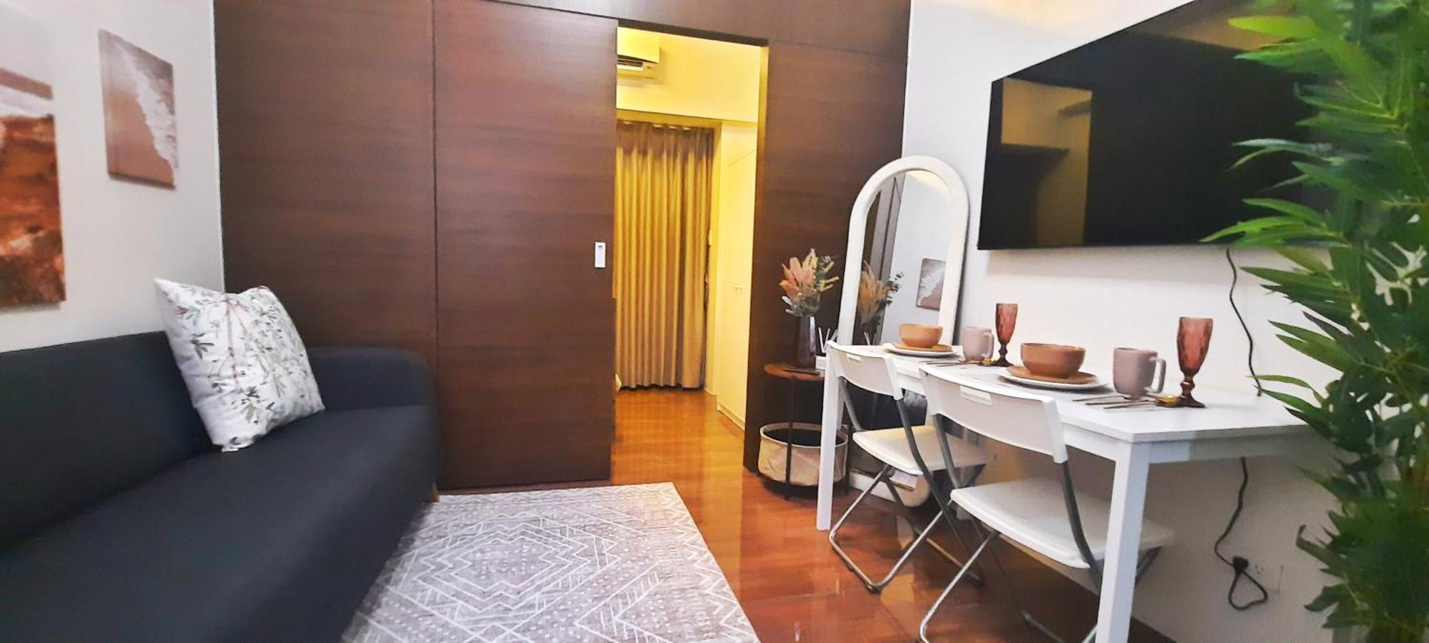 Stylish&Comfort Unit With Balcony In Air Makati Μακάτι Εξωτερικό φωτογραφία