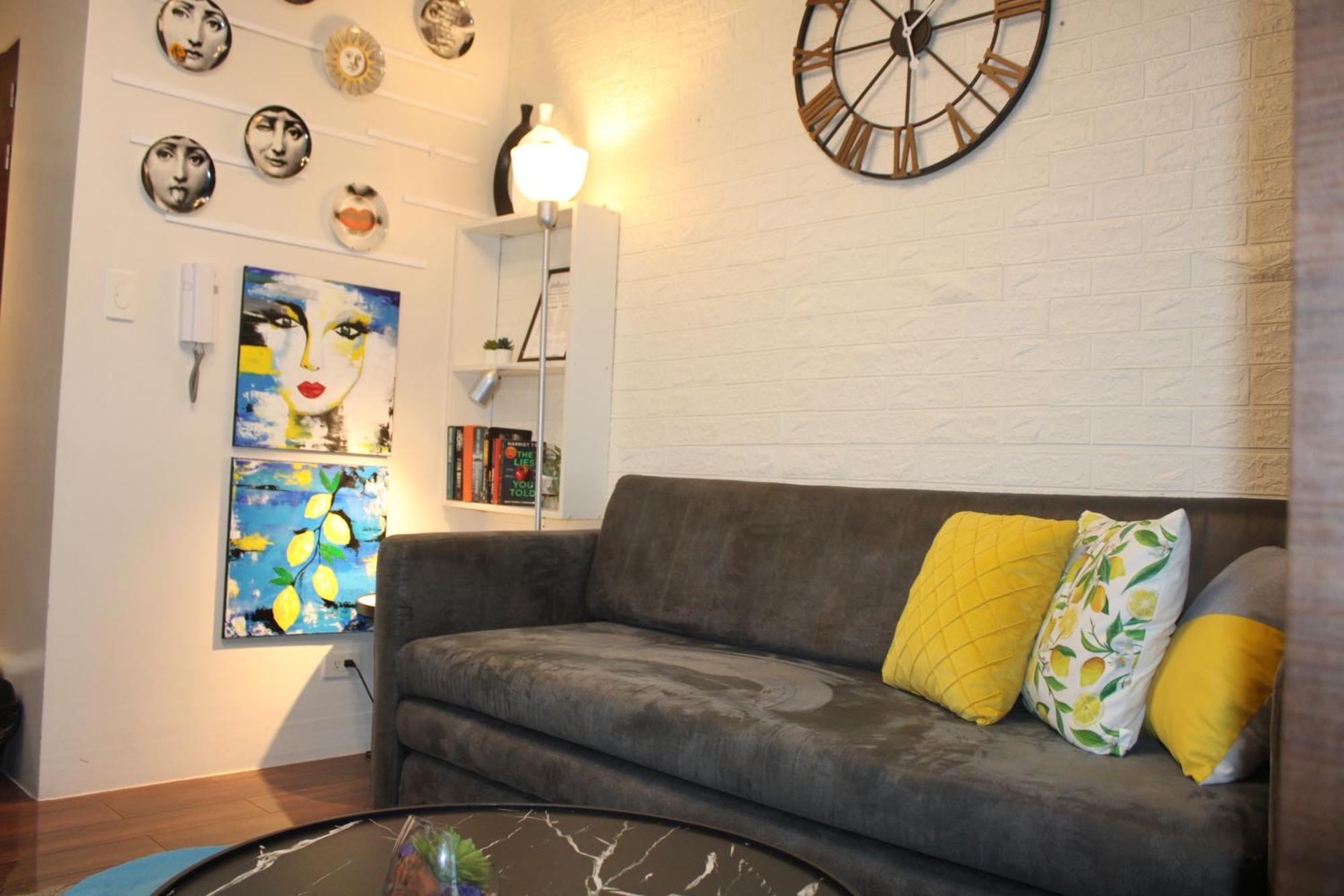 Stylish&Comfort Unit With Balcony In Air Makati Μακάτι Εξωτερικό φωτογραφία